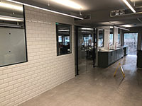 Railway station staff room tiled by A and M Tiling Ltd